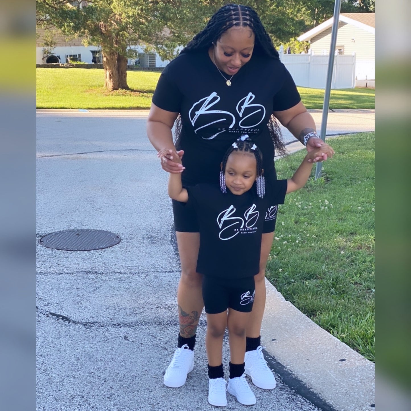 Mommy & Me Set in Black