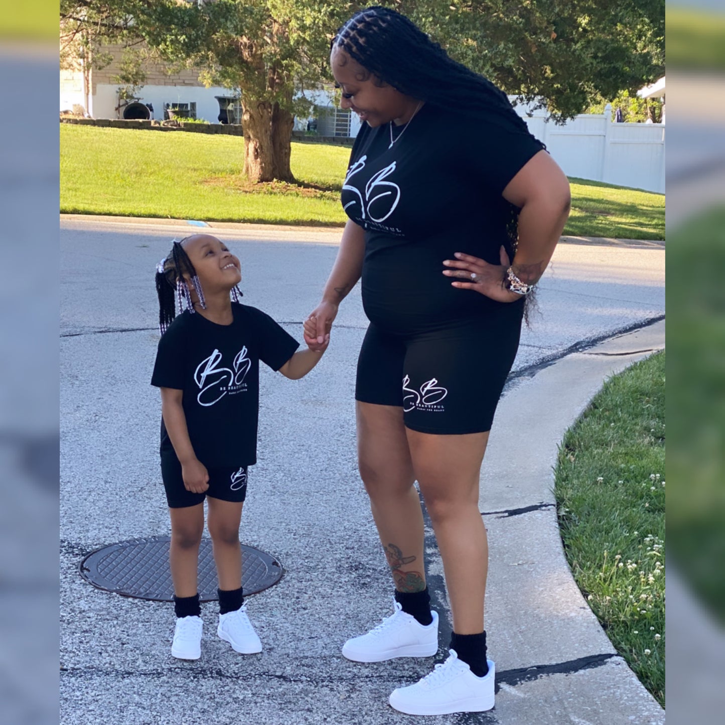 Mommy & Me Set in Black