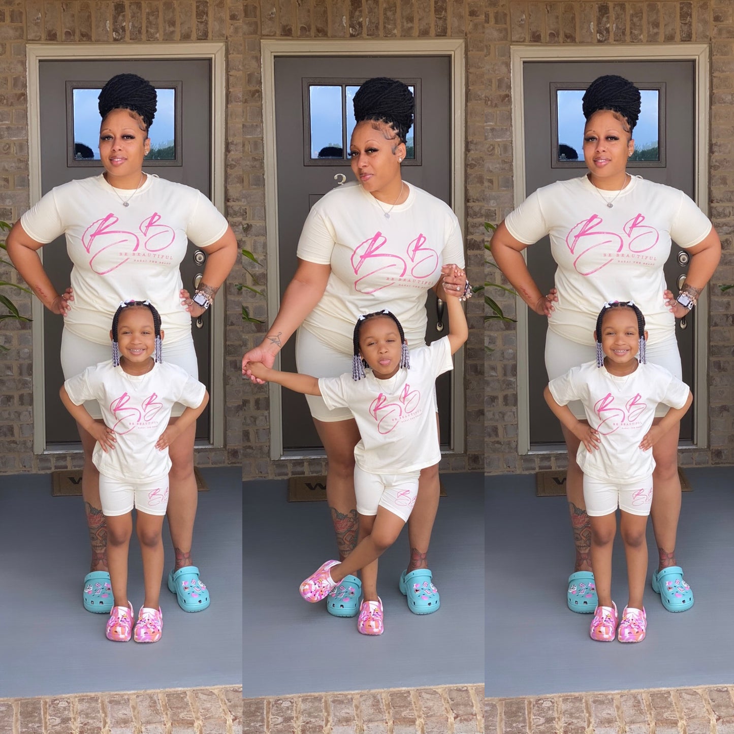 Mommy & Me Set in Cream
